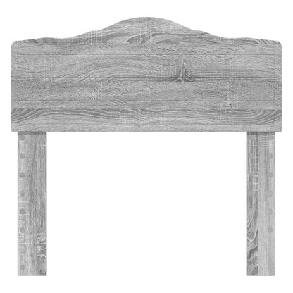 vidaXL Tête de lit Sonoma gris 80 cm Bois d'ingénierie