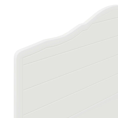 vidaXL Tête de lit Blanc 75 cm Bois d'ingénierie