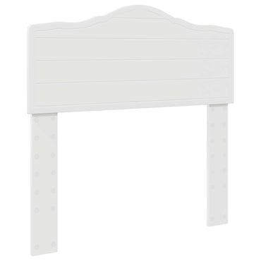 vidaXL Tête de lit Blanc 75 cm Bois d'ingénierie