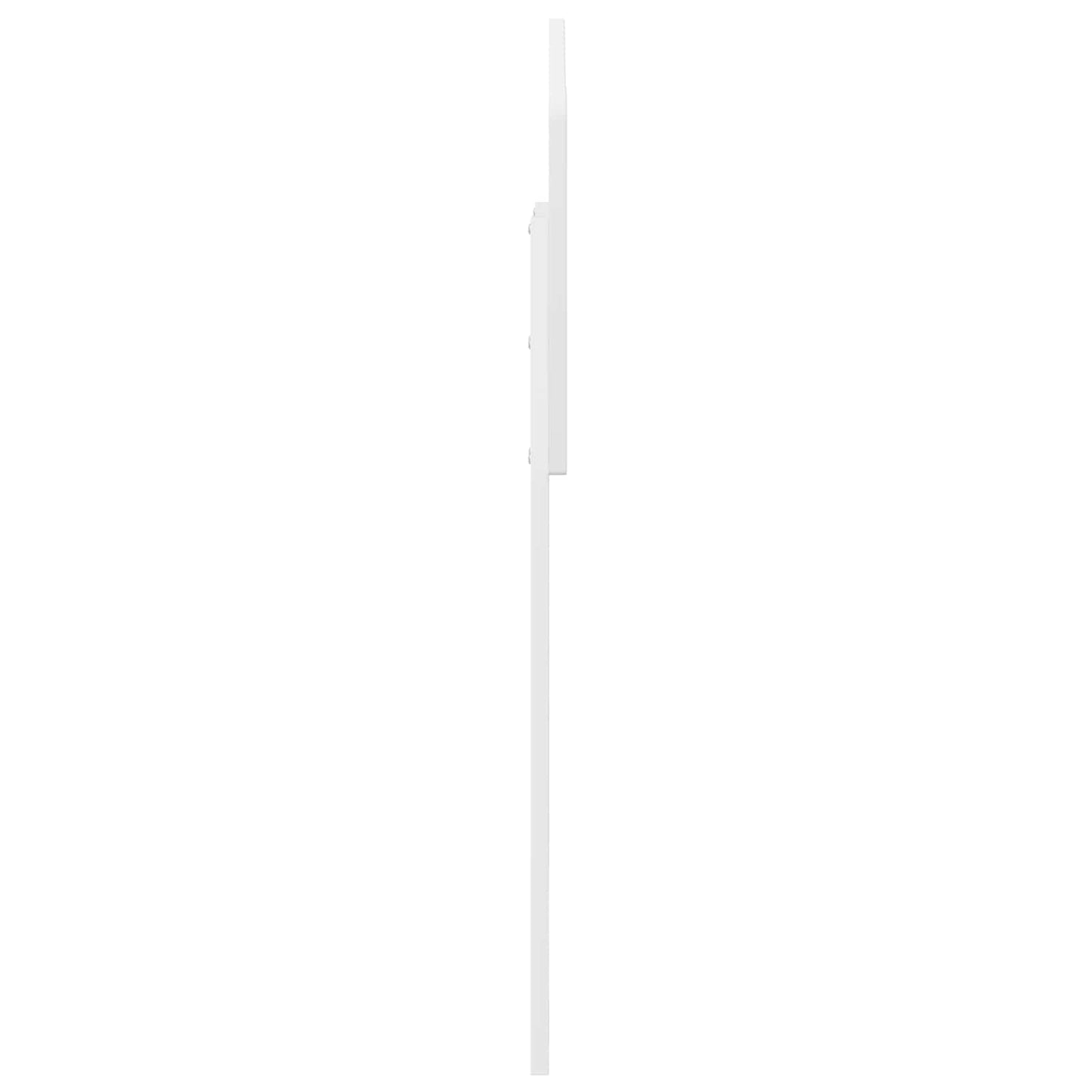 vidaXL Tête de lit Blanc 75 cm Bois d'ingénierie