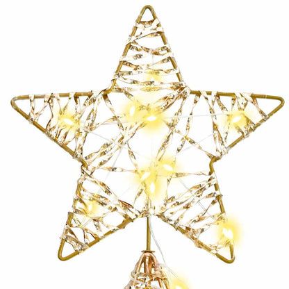 Weihnachtsbaum mit 240 LEDs Warmweiß 181 cm PET