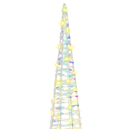 Weihnachtsbaum mit 90 LEDs 3 pcs Warmweiß 20 x 20 x 80 cm PET