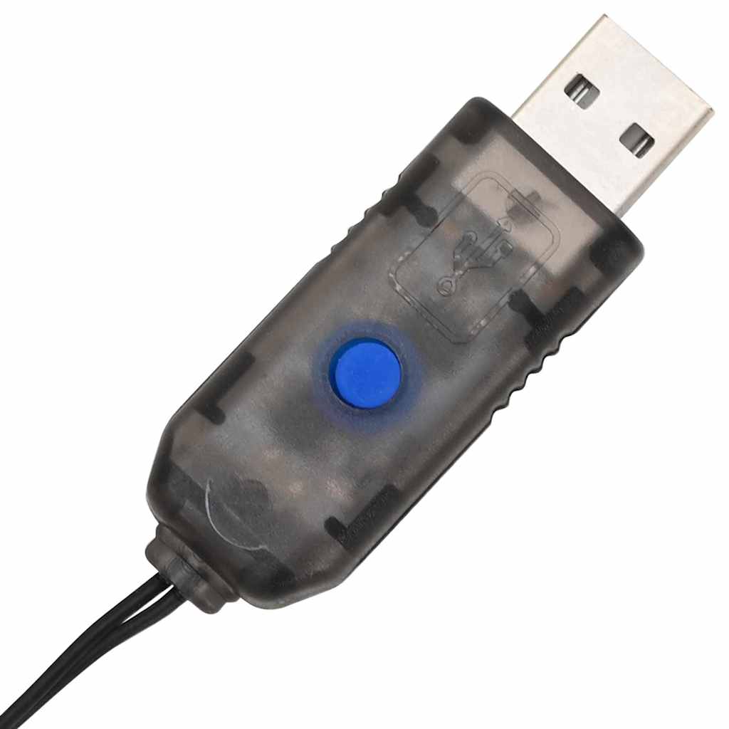 Ball mit 192 LEDs Warmweiß 59,5 x 59,5 x 63 cm Metall