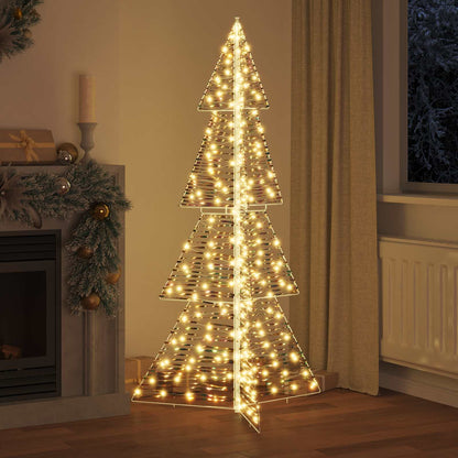 Weihnachtsbaum mit 240 LEDs Warmes Weiß 180 cm PET