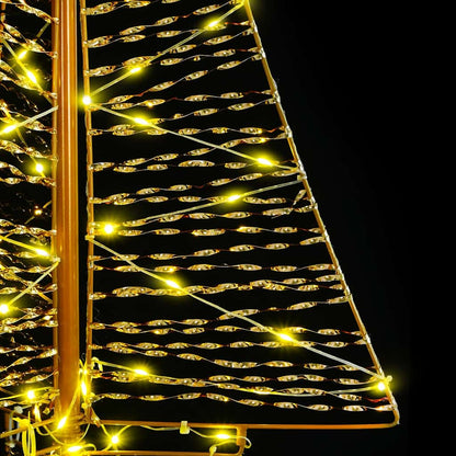 Weihnachtsbaum mit 100 LEDs Warmes Weiß 120 cm PET