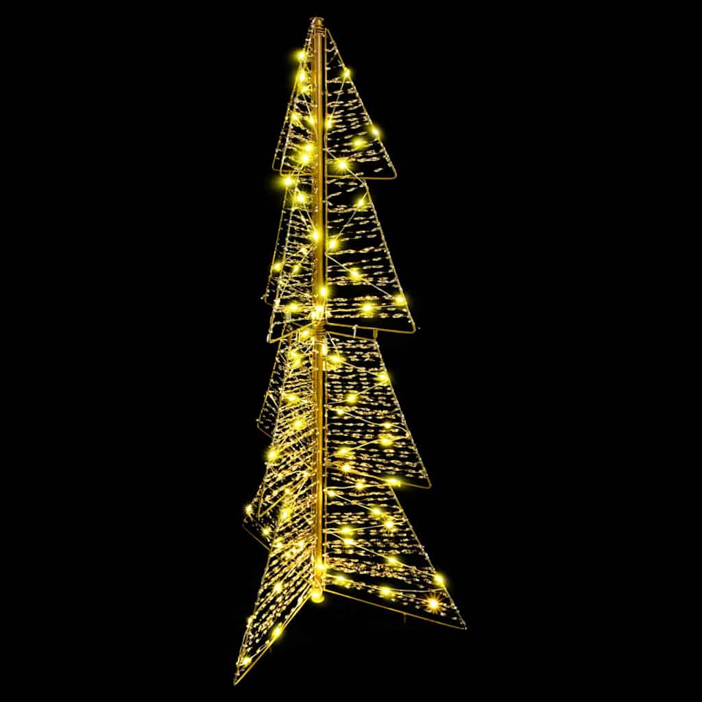 Weihnachtsbaum mit 100 LEDs Warmes Weiß 120 cm PET