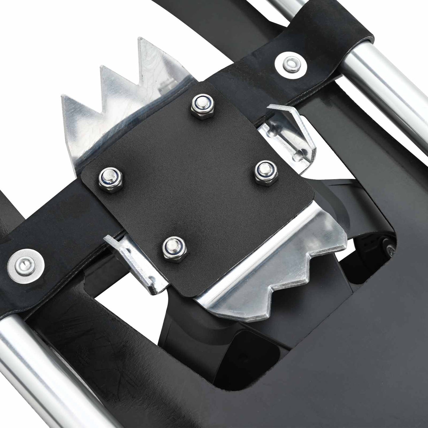 3 in 1 Schneeschuhe Silber und Schwarz 21 Zoll