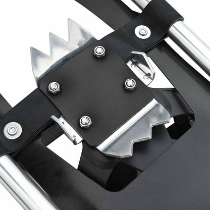 3 in 1 Schneeschuhe Silber und Schwarz 21 Zoll