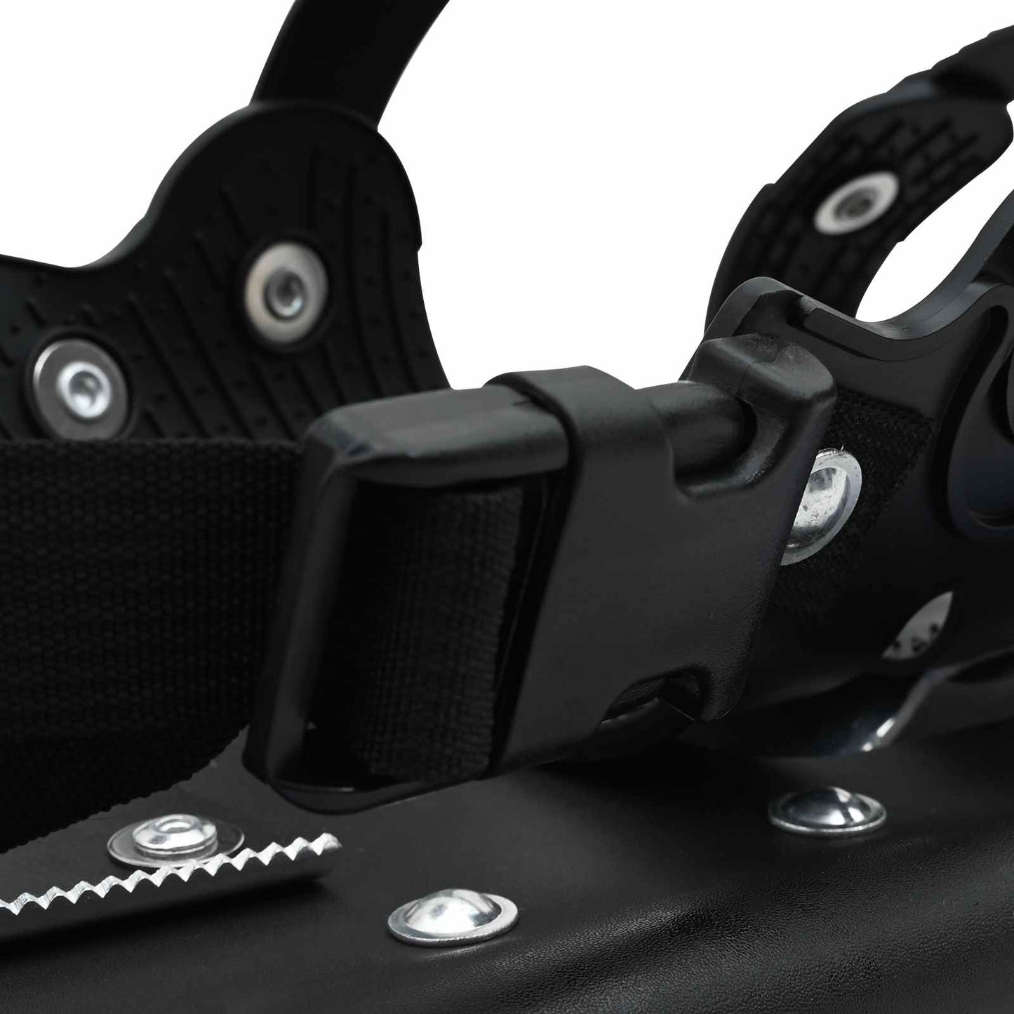 3 in 1 Schneeschuhe Silber und Schwarz 21 Zoll