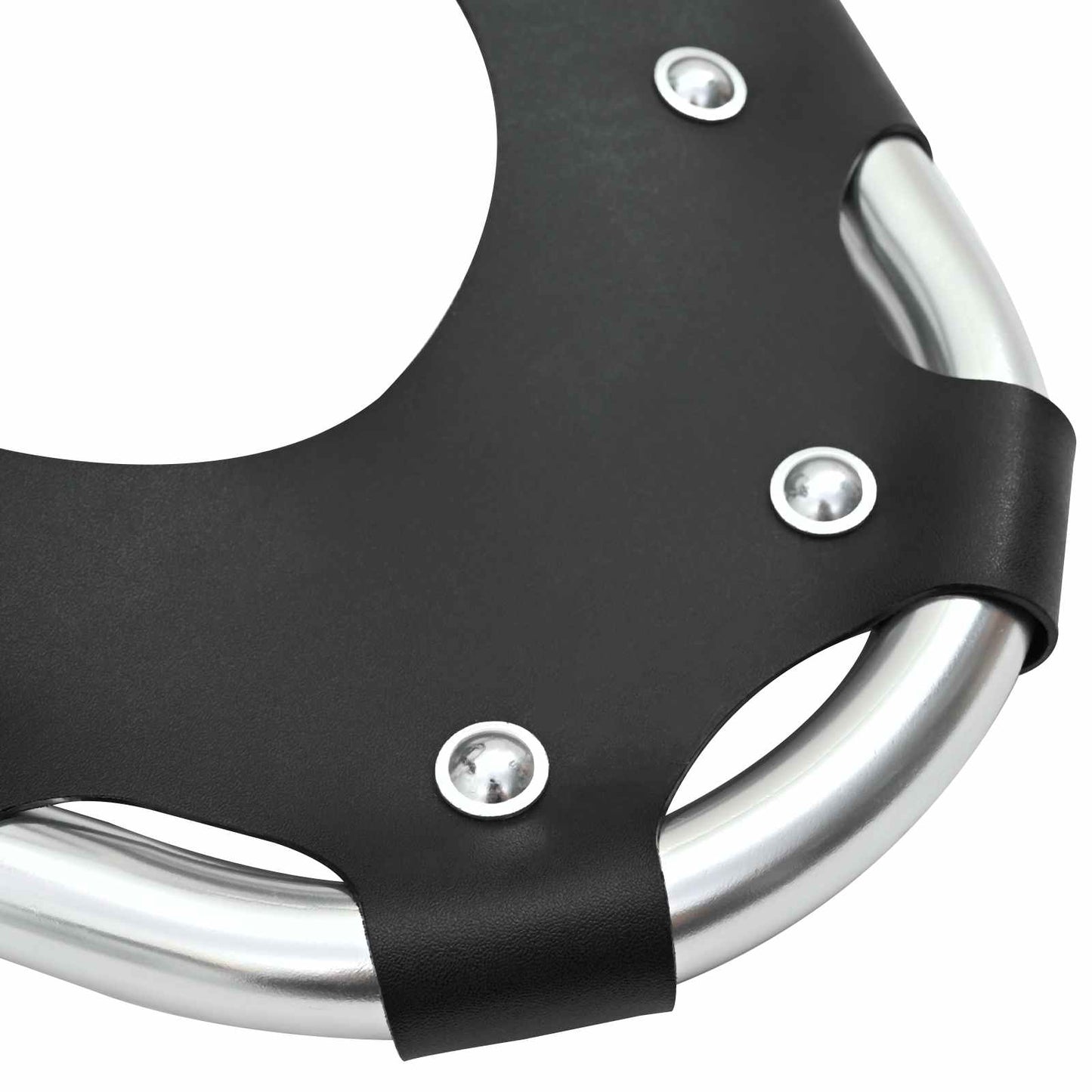 3 in 1 Schneeschuhe Silber und Schwarz 25 Zoll