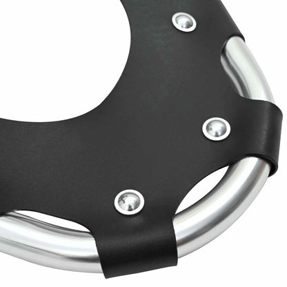 3 in 1 Schneeschuhe Silber und Schwarz 25 Zoll