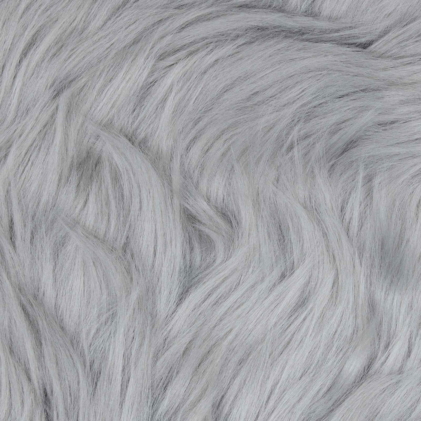 vidaXL Kunstschaffell Teppich Tafalla Grau 100 x 200 cm Polyester