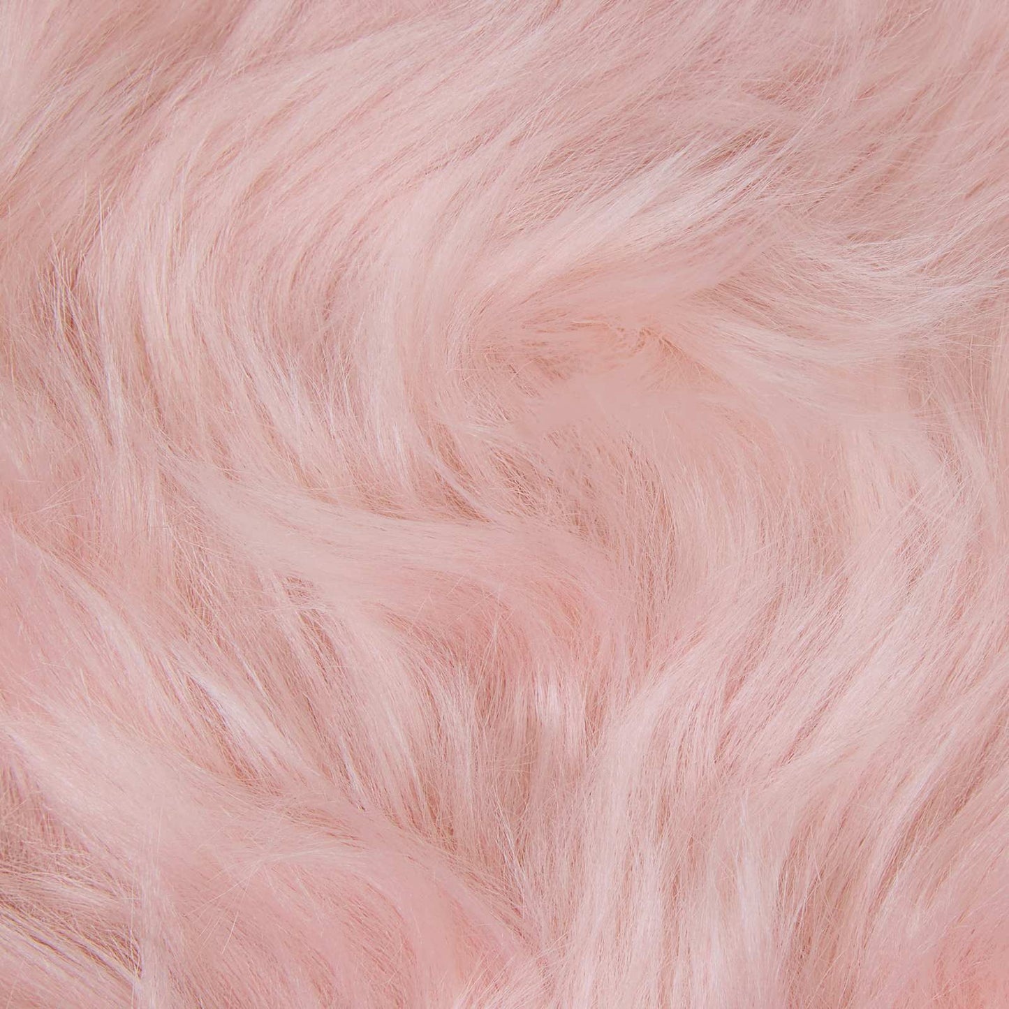 vidaXL Kunstschaffell Teppich Tafalla Rosa 60 x 90 cm Polyester