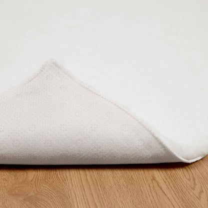 vidaXL Kunstfell Hasen Teppich Olite Weiß 80 x 150 cm Polyester