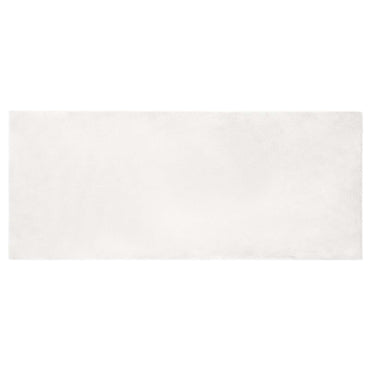 vidaXL Kunstfell Hasen Teppich Olite Weiß 100 x 200 cm Polyester