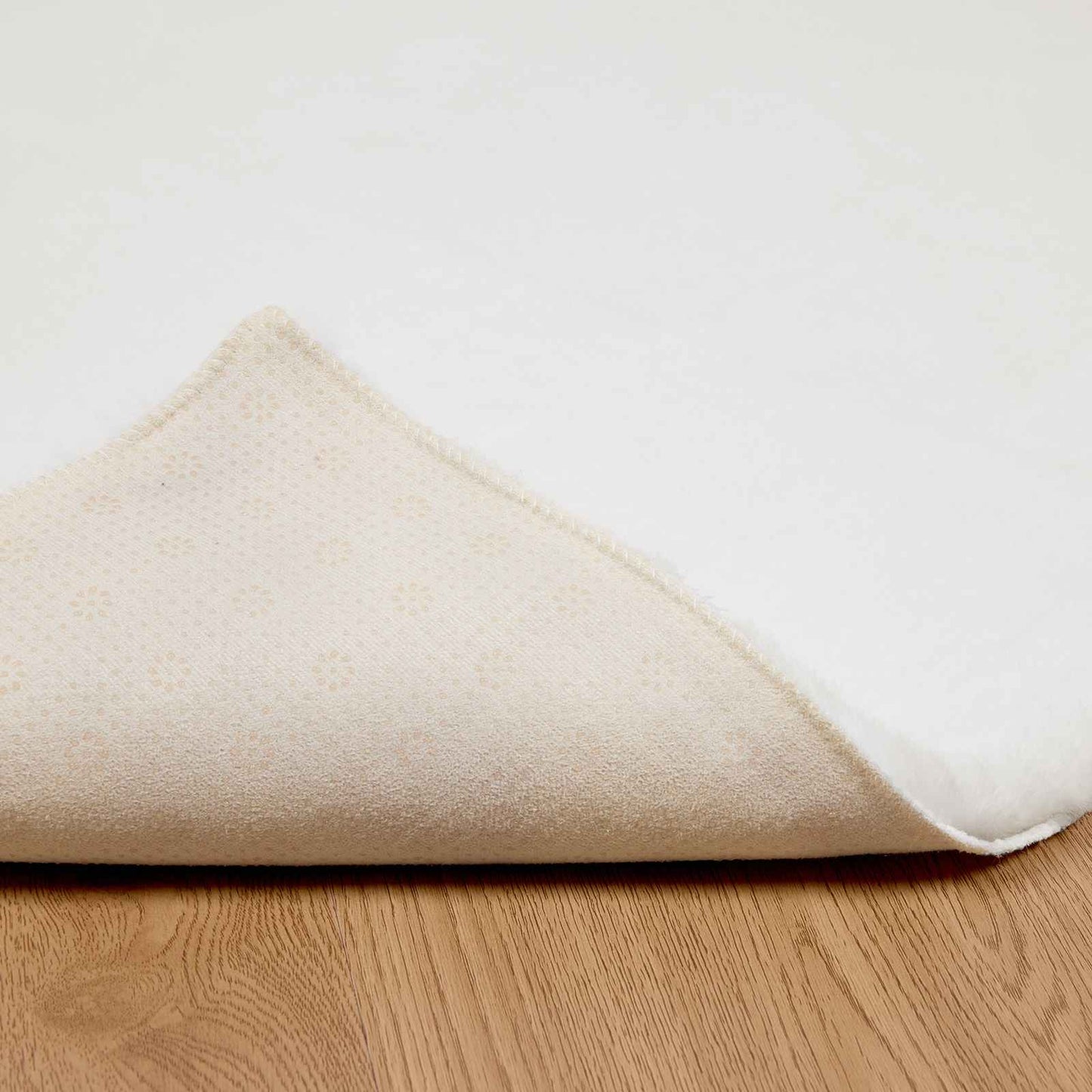 vidaXL Tapis en fausse fourrure de lapin Olite blanc 160 x 230 cm polyester