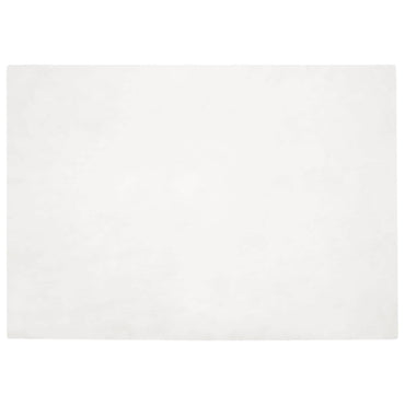 vidaXL Tapis en fausse fourrure de lapin Olite blanc 160 x 230 cm polyester