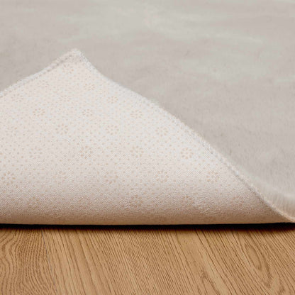 vidaXL Kunstfell Hasen Teppich Olite Beige 80 x 150 cm Polyester