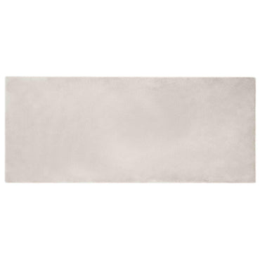vidaXL Kunstfell Hasen Teppich Olite Beige 80 x 200 cm Polyester