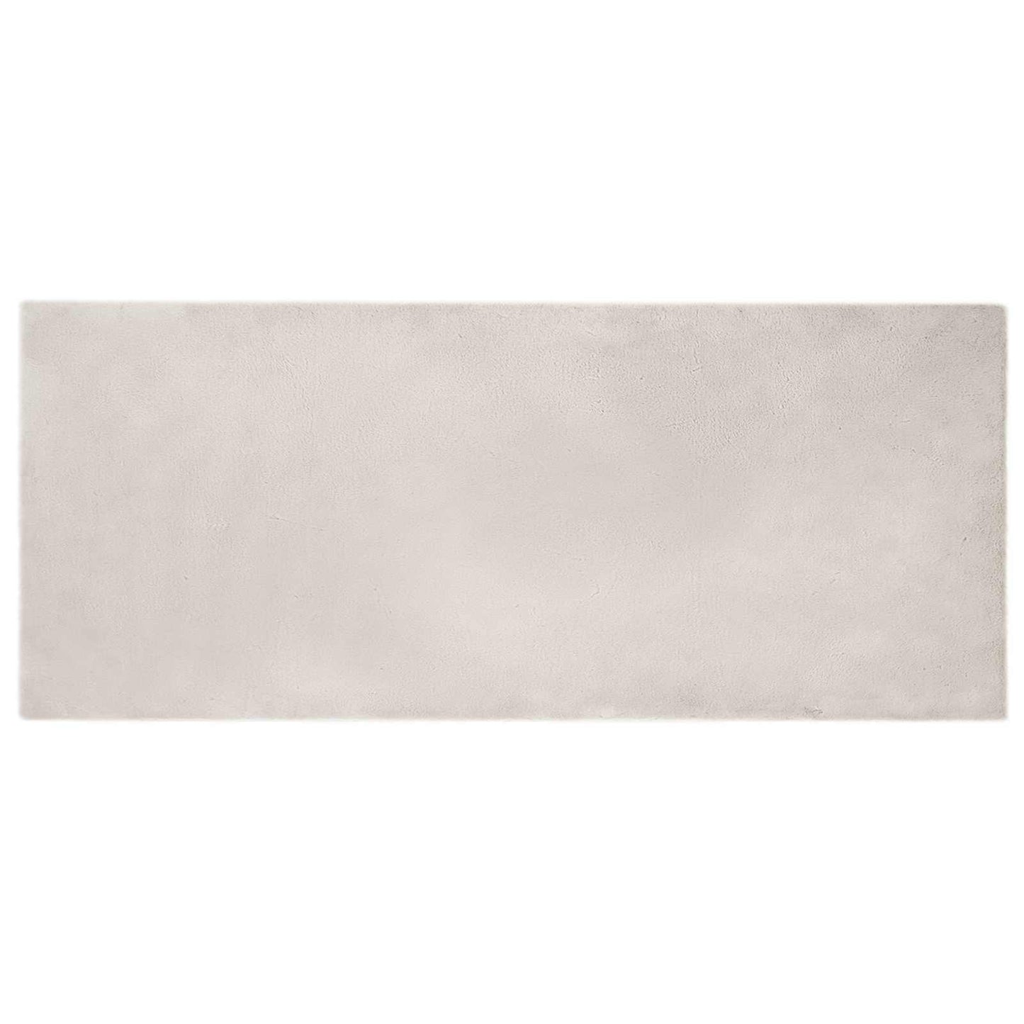 vidaXL Kunstfell Hasen Teppich Olite Beige 100 x 200 cm Polyester