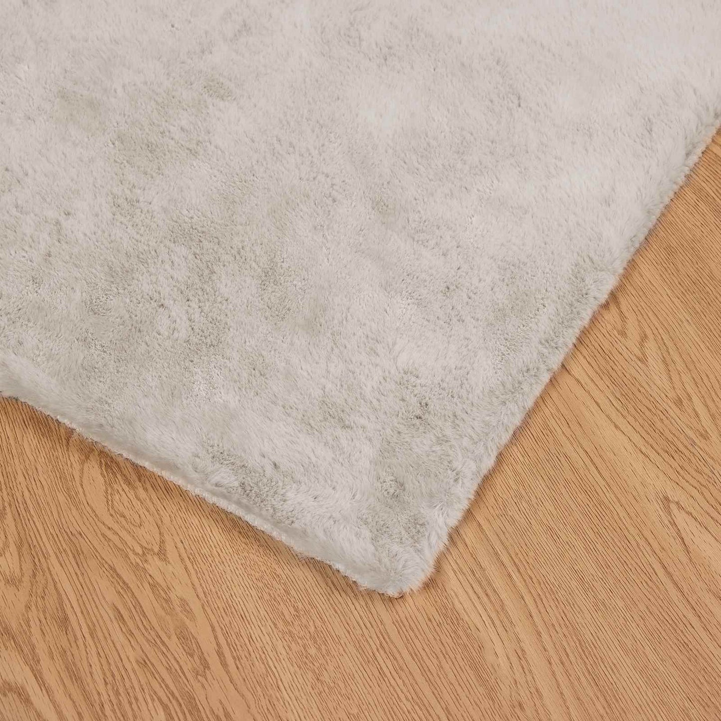 vidaXL Kunstfell Hasen Teppich Olite Beige 200 x 280 cm Polyester