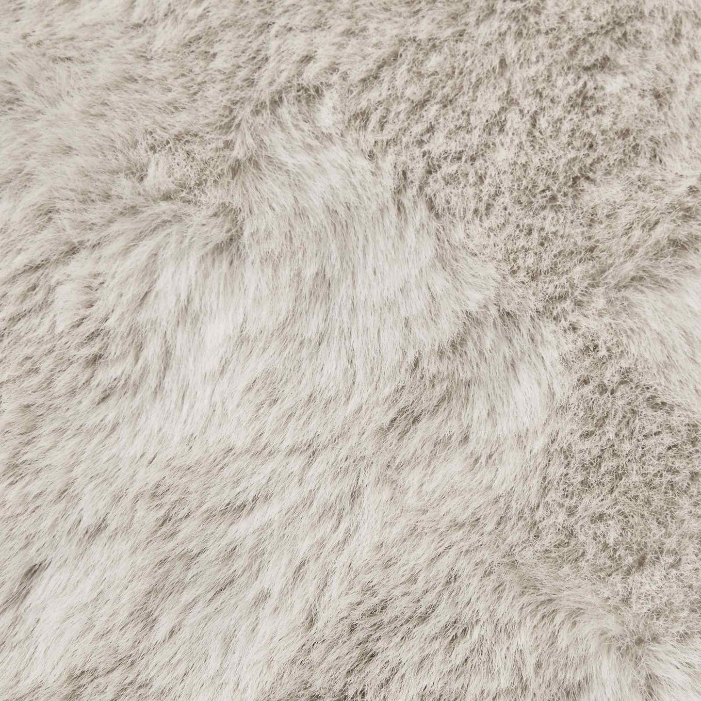 Rutschfester Kunstfellteppich Olite Beige Ø 200 cm Polyester