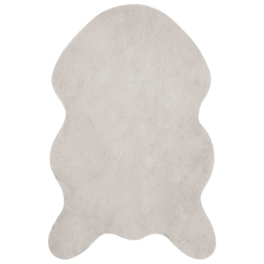 vidaXL Kunstfell Hasen Teppich Olite Beige 60 x 90 cm Polyester