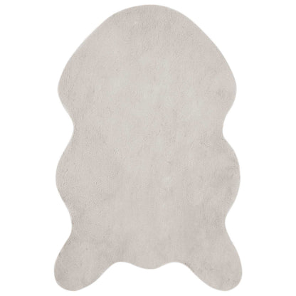 vidaXL Kunstfell Hasen Teppich Olite Beige 60 x 90 cm Polyester