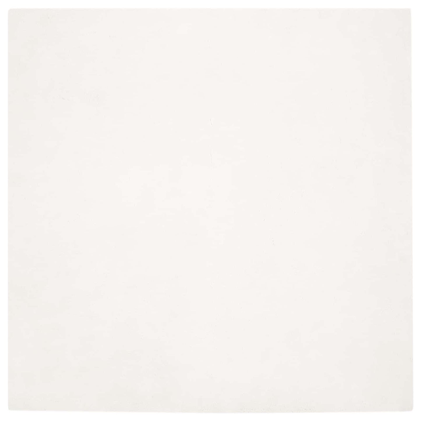 vidaXL Kunstfell Hasen Teppich Olite Creme 160 x 160 cm Polyester