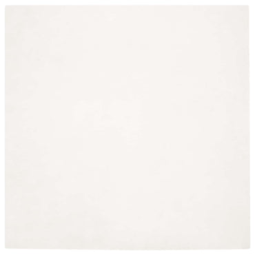 vidaXL Kunstfell Hasen Teppich Olite Creme 160 x 160 cm Polyester