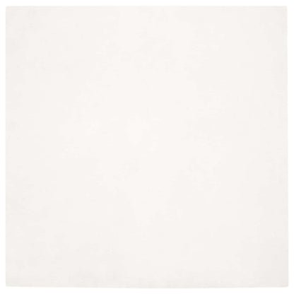 vidaXL Kunstfell Hasen Teppich Olite Creme 200 x 200 cm Polyester