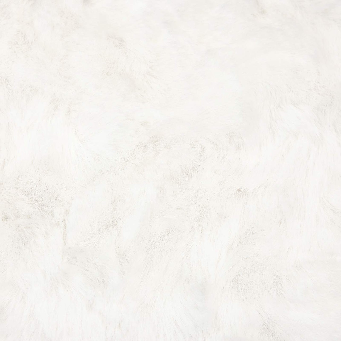 vidaXL Kunstfell Hasen Teppich Olite Creme Ø 80 cm Polyester
