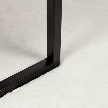 Rutschfester Kunstfellteppich Olite Creme Ø 200 cm Polyester