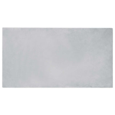 vidaXL Kunstfell Hasen Teppich Olite Grau 80 x 150 cm Polyester