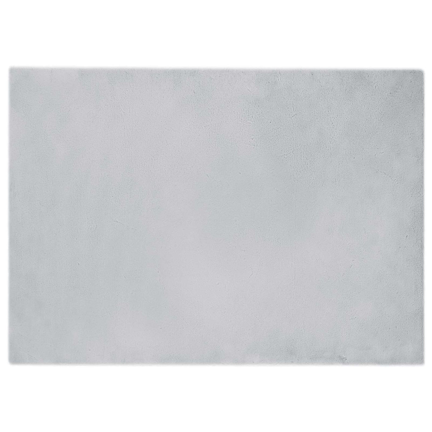 vidaXL Kunstfell Hasen Teppich Olite Grau 200 x 280 cm Polyester