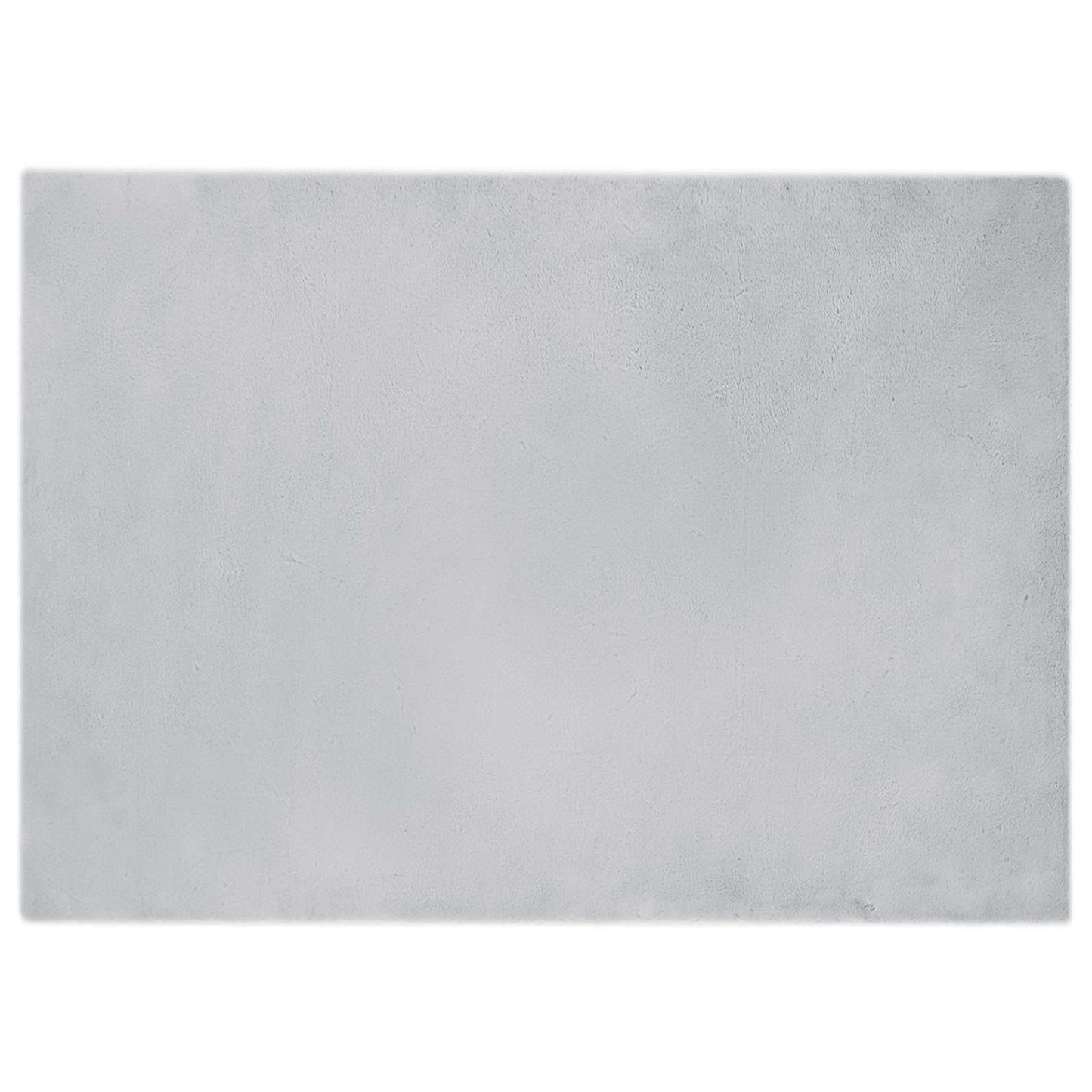 vidaXL Kunstfell Hasen Teppich Olite Grau 240 x 340 cm Polyester