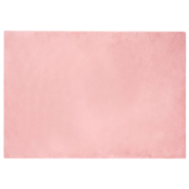 vidaXL Kunstfell Hasen Teppich Olite Rosa 160 x 230 cm Polyester