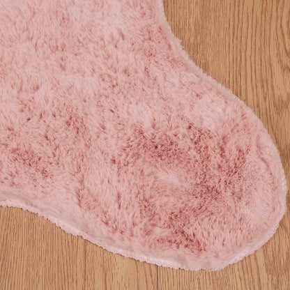 vidaXL Kunstfell Hasen Teppich Olite Rosa 60 x 90 cm Polyester