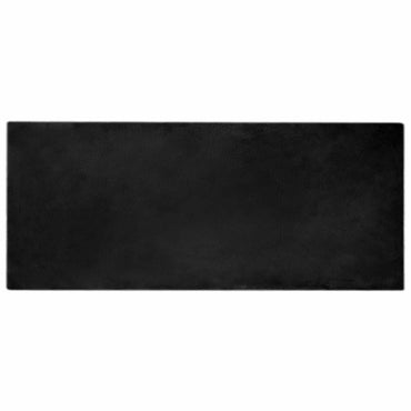 vidaXL Kunstfell Hasen Teppich Olite Schwarz 80 x 200 cm Polyester