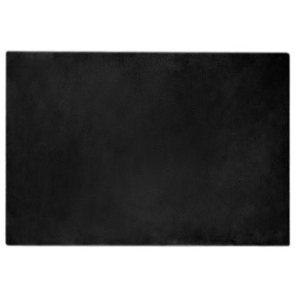 vidaXL Kunstfell Hasen Teppich Olite Schwarz 120 x 170 cm Polyester