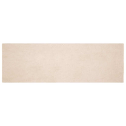 vidaXL Kunstfell Hasen Teppich Olite Taupe 80 x 250 cm Polyester