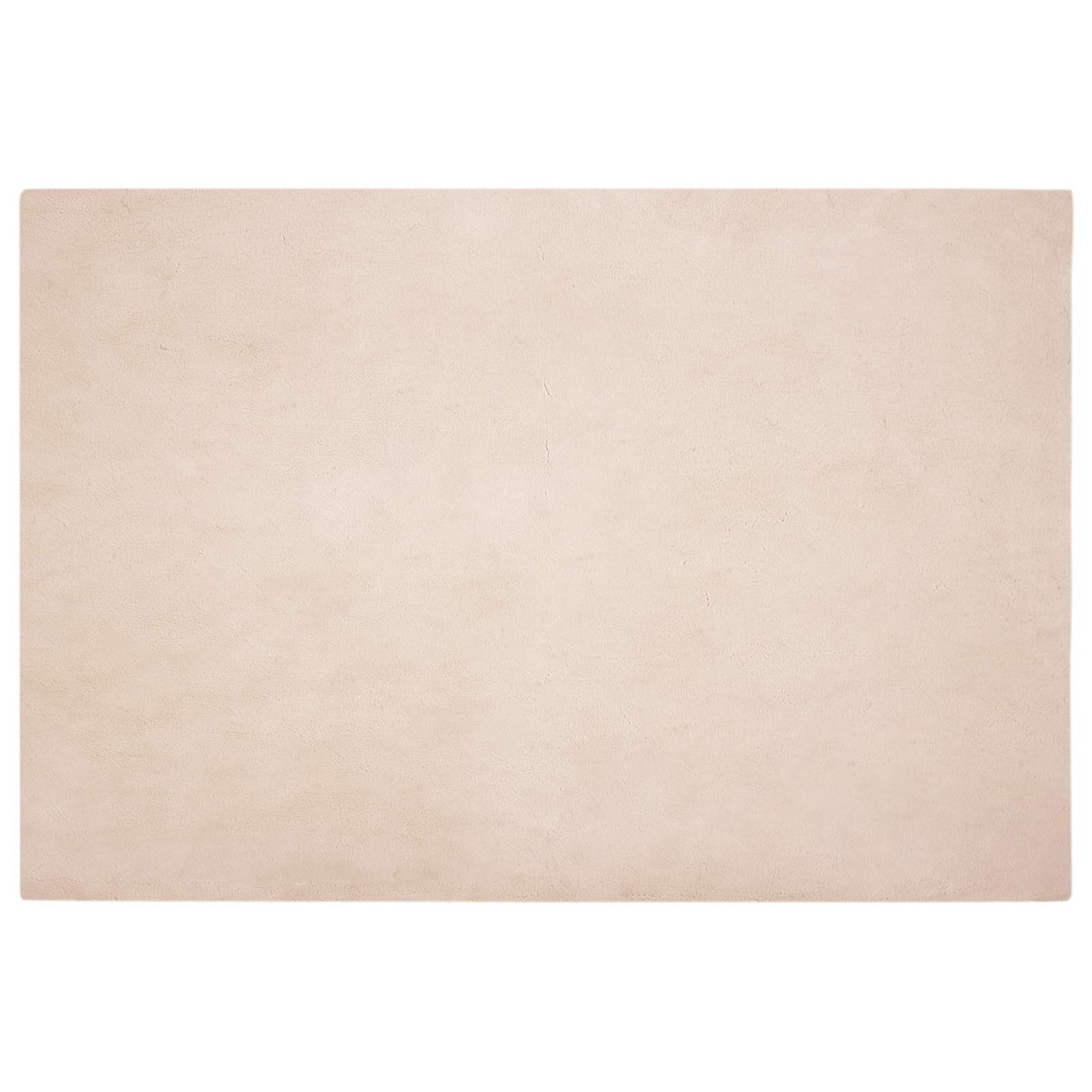 vidaXL Kunstfell Hasen Teppich Olite Taupe 140 x 200 cm Polyester