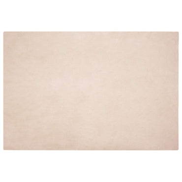 vidaXL Kunstfell Hasen Teppich Olite Taupe 140 x 200 cm Polyester
