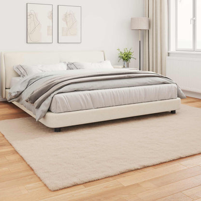 vidaXL Kunstfell Hasen Teppich Olite Taupe 240 x 340 cm Polyester