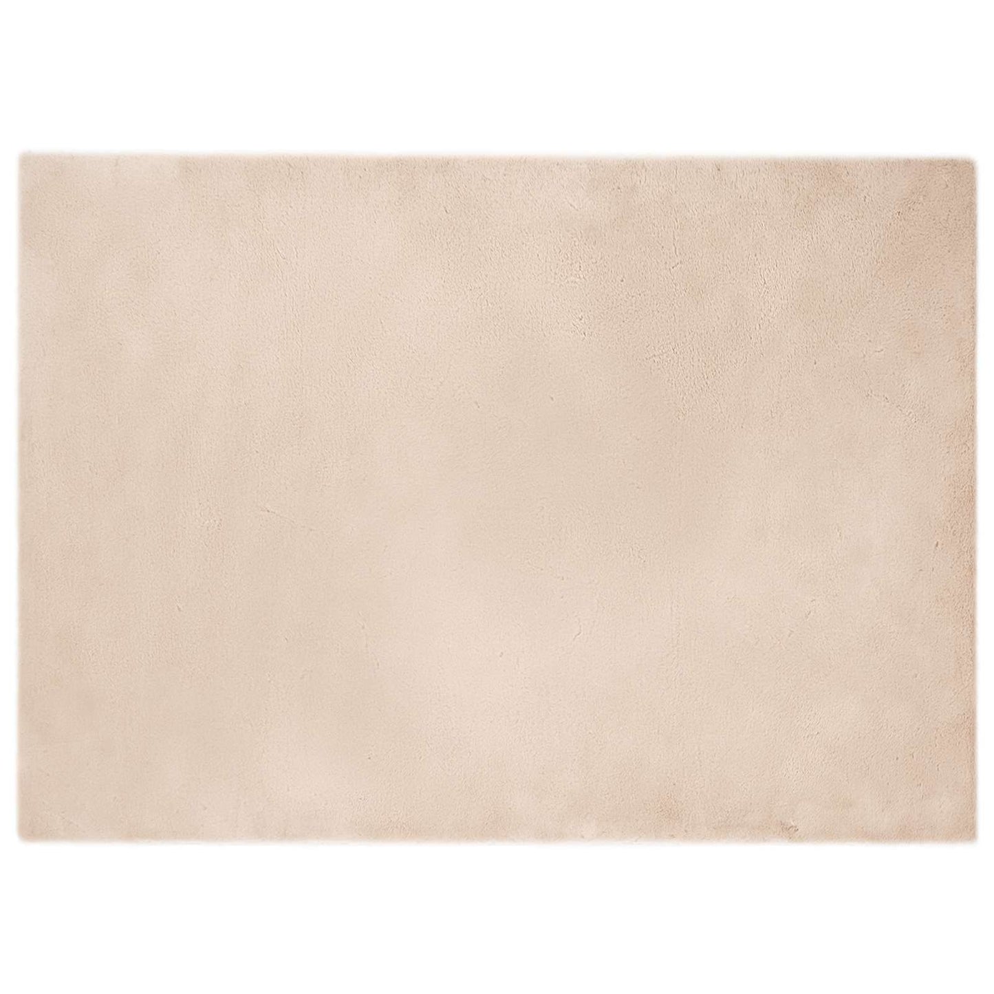 vidaXL Kunstfell Hasen Teppich Olite Taupe 240 x 340 cm Polyester