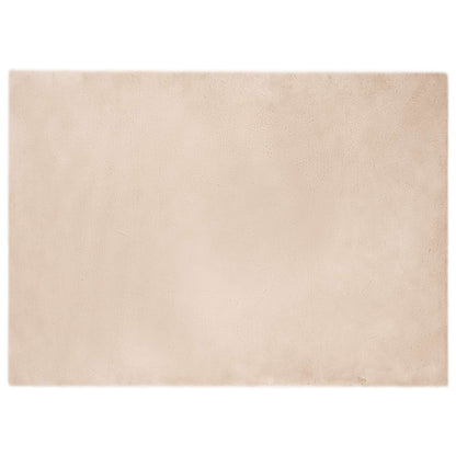 vidaXL Kunstfell Hasen Teppich Olite Taupe 240 x 340 cm Polyester