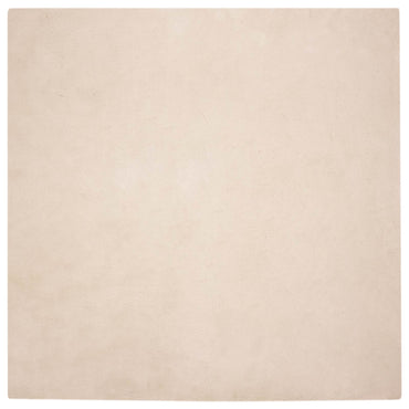 vidaXL Kunstfell Hasen Teppich Olite Taupe 160 x 160 cm Polyester
