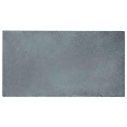 vidaXL Kunstfell Hasen Teppich Olite Anthrazit 60 x 110 cm Polyester