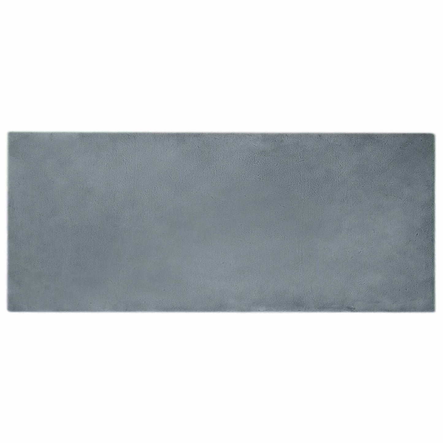 vidaXL Kunstfell Hasen Teppich Olite Anthrazit 80 x 200 cm Polyester