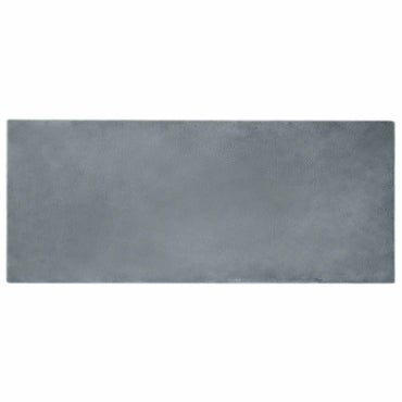 vidaXL Kunstfell Hasen Teppich Olite Anthrazit 100 x 200 cm Polyester